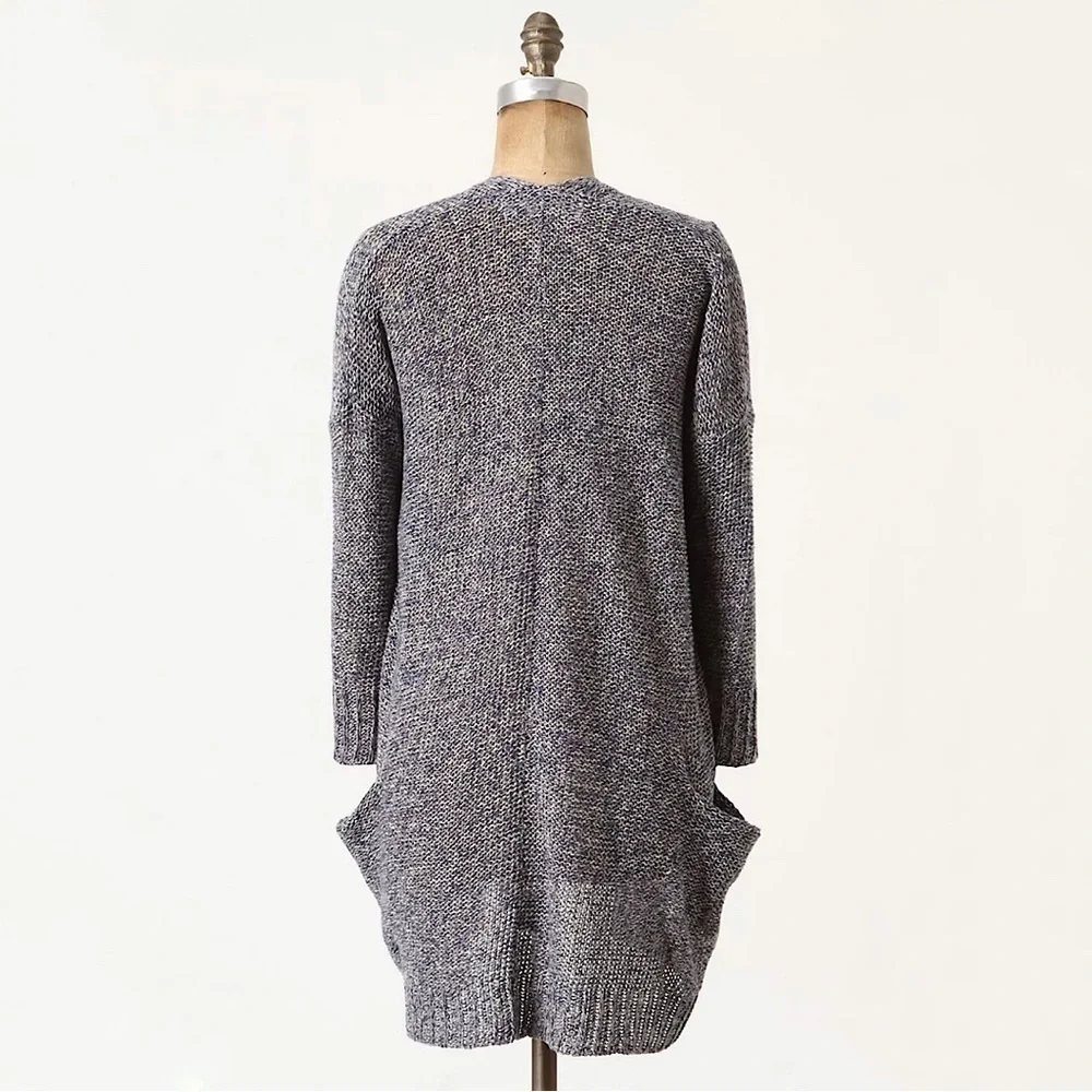 Anthropologie Sparrow Far From Whistler Longline Cardigan Sweater Moss Small